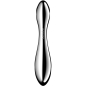 Preview: SATISFYER - PURE GRAVITY 2 DOPPELENDELLER DILDO AUS EDELSTAHL