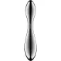 Preview: Satisfyer - Pure Gravity 3 Stainless Steel Double-Dell Dildo