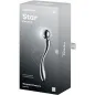 Preview: SATISFYER - STAR FORCE 2 DOPPELDILDO AUS EDELSTAHL