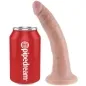 Preview: 7" Dildo Fleischfarben 17,8cm – King Cock