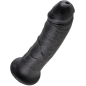 Preview: 8" Dildo Schwarz 20,3cm | King Cock