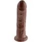 Preview: 8" Dildo 20.3cm Braun – King Cock