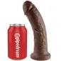 Preview: 8" Dildo 20.3cm Braun – King Cock
