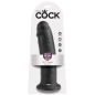 Preview: 10" Dildo Schwarz 25cm | King Cock