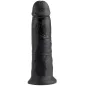 Preview: 10" Dildo Schwarz 25cm – King Cock