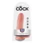Preview: 7" Dildo Mit Bällen Flesh 17,8cm – King Cock