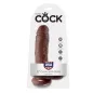 Preview: Packaging of an 8-inch suction cup dildo, phthalate-free and latex-free, made in the USA.