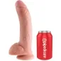 Preview: 9" Dildo Fleisch Mit Bällen 22,9cm – King Cock