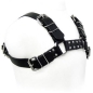 Preview: Bulldog Harness Schwarz | Leatherbody