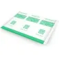 Preview: Packaging of disposable bed sheets with a green design and the text "Confortex" and "Feel Safe".
