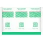 Preview: Disposable hygiene sheets, individual bag – Mitfortex