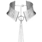 Preview: Désir Métallique Mesh Silver Halsband – Bijoux