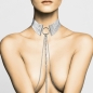Preview: Désir Métallique Metallic Mesh Silver Halsband | Bijoux