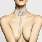 Preview: Désir Métallique Mesh Silver Halsband – Bijoux