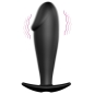 Preview: Silikon Analplug 12 Vibrationsmodi Schwarz | Pretty Love