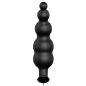 Preview: Silikon Analplug Extrastimulierend 12 Vibrationsmodi Schwarz | Pretty Love