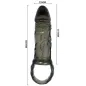 Preview: Penis Sleeve Mit Hodengurt 11.5cm – Baile