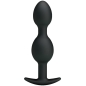 Preview: Silikon Analkugeln 12.5cm Schwarz | Pretty Love