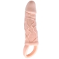 Preview: Penis Sleeve mit Vibration und Riemen 13.5cm | Baile
