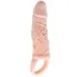 Preview: Penis Sleeve mit Vibration und Riemen 13.5cm – Baile