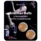 Preview: 2 Brazilian Balls Erdbeer Und Champagner – Secretplay