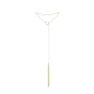 Preview: Magnifique Tickler Anhängerkette - Gold – Bijoux