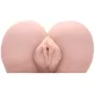 Preview: Realistic anus and vagina with tattoo and vibration