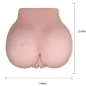 Preview: Realistic anus and vagina with tattoo and vibration