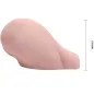 Preview: Realistic anus and vagina with tattoo and vibration
