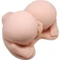 Preview: Double tunnel in realistic butt doggy style