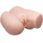 Preview: Realistic anus and vagina with vibration for double the pleasure