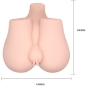 Preview: Realistischer Anus Und Vagina Mit Vibrationshaltung 3 | Crazy Bull