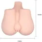 Preview: Realistischer Anus Und Vagina Mit Vibrationshaltung 3 – Crazy Bull