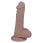 Preview: A flesh-colored dildo with a suction cup that stands upright.