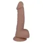 Preview: A flesh-colored dildo with veins and a suction cup.
