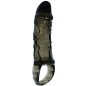 Preview: Penis Sleeve mit Hodengurt Schwarz 13.5cm | Baile