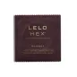 Preview: Packaging of a LELO HEX condom with the word "Respect" on a dark background.