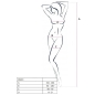 Preview: Bs019 Bodystocking Schwarz OneSize | Passion