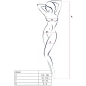Preview: Bs034 Bodystocking Weiss OneSize | Passion