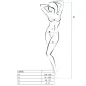 Preview: Bs045 Bodystocking Schwarz Os – Passion