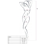 Preview: Bs031 Bodystocking Weiss OneSize | Passion