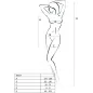 Preview: Bs027 Bodystocking Dress Style Schwarz Os – Passion