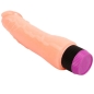 Preview: Realistischer Flexibler Vibrator Natur 24cm