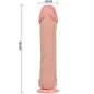 Preview: The Big Penis Natürlicher Saugdildo 26cm – Baile
