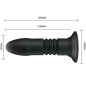 Preview: Analplug Magic Jinger Auf & Ab Mit Vibration | Pretty Love