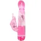 Preview: Vibrator Multivelocidad mit Estimulador Rosa – Baile