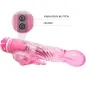 Preview: Vibrator Multivelocidad Mit Estimulador Rosa – Baile