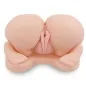 Preview: Double tunnel in realistic butt doggy style