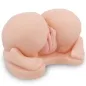 Preview: Double tunnel in realistic butt doggy style