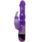 Preview: Waves Of Pleasure Fantasy Vibrator mit Rabbit Lila 23cm | Baile